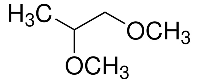 1,2-Dimethoxypropane structure, CAS 7778-85-0