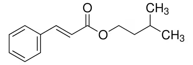 Isoamyl cinnamate structure, CAS 7779-65-9