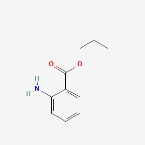 Isobutyl anthranilate structure, CAS 7779-77-3