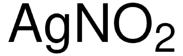 Silver nitrite structure, CAS 7783-99-5