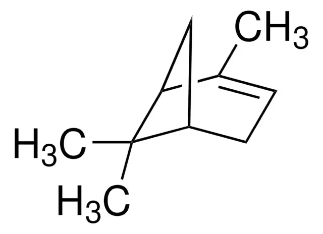 (1S)-(-)-alpha-Pinene structure, CAS 7785-26-4