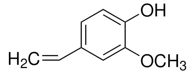 4-Hydroxy-3-methoxystyrene structure, CAS 7786-61-0