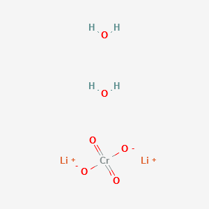 Lithium chromate dihydrate structure, CAS 7789-01-7