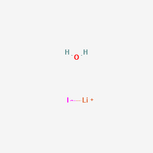 Lithium iodide trihydrate structure, CAS 7790-22-9