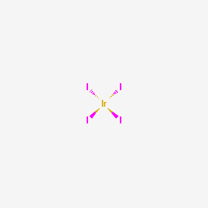 Iridium tetraiodide structure, CAS 7790-45-6