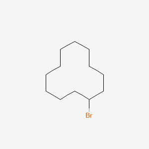 1-Bromocyclododecane structure, CAS 7795-35-9