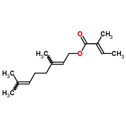 Geranium oil structure, CAS 8000-46-2
