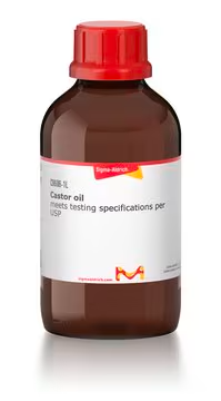 Castor oil structure, CAS 8001-79-4