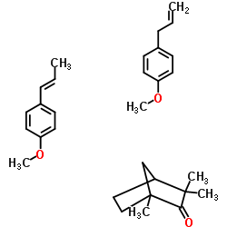 Fennel Oil structure, CAS 8006-84-6
