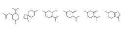 Peppermint oil structure, CAS 8006-90-4