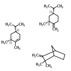 Mace oil structure, CAS 8007-12-3