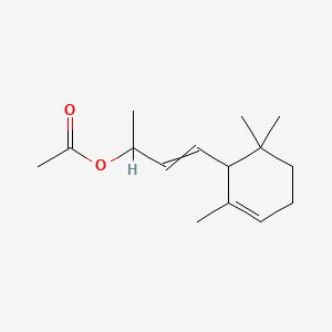 1,2,3,6-Tetrahydro-4-methylphthalic anhydride structure, CAS 3425-89-6