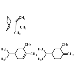 Nutmeg Oil structure, CAS 8008-45-5