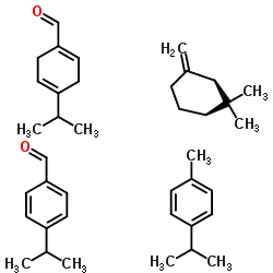 Cumin Oil structure, CAS 8014-13-9