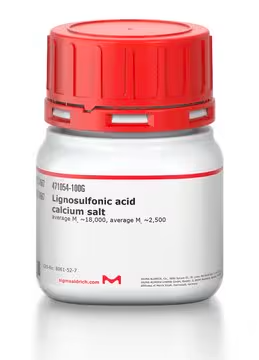 Calcium lignosulfonate structure, CAS 8061-52-7