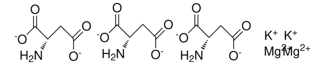 Magnesium potassium aspartate structure, CAS 8076-65-1
