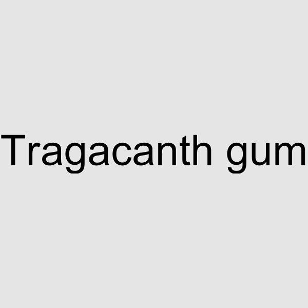 Tragacanth gum structure, CAS 9000-65-1