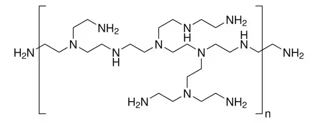 Polyethyleneimine structure, CAS 9002-98-6