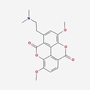 taspine structure, CAS 602-07-3