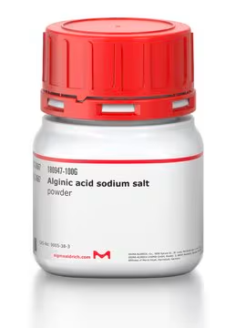 Sodium alginate structure, CAS 9005-38-3