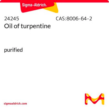 Turpentine structure, CAS 9005-90-7