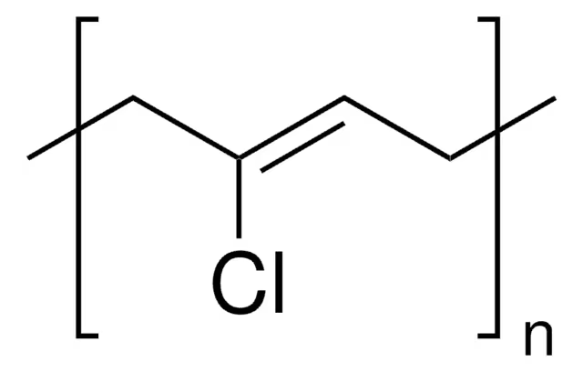 Polychloroprene structure, CAS 9010-98-4