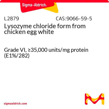 Lysozyme hydrochloride structure, CAS 9066-59-5