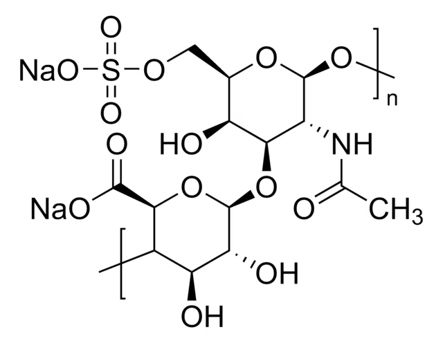 Chondroitin sulfate sodium salt structure, CAS 9082-07-9
