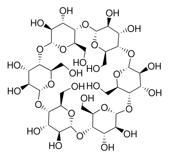 Cyclohexapentylose structure, CAS 10016-20-3