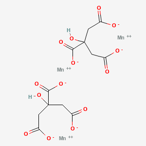 Manganese(II) citrate structure, CAS 10024-66-5