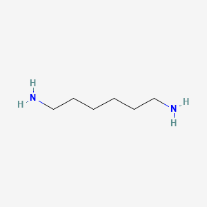 1,6-Hexanediamine structure, CAS 124-09-04