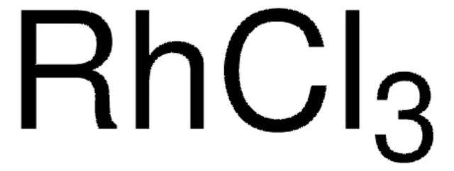 Rhodium trichloride structure, CAS 10049-07-7