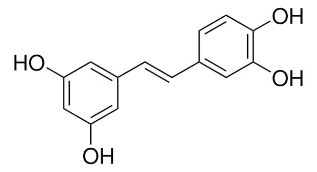 trans-Piceatannol structure, CAS 10083-24-6