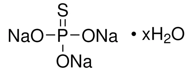 Trisodium thiophosphate hydrate structure, CAS 10101-88-9