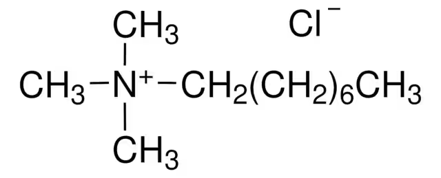 Octyltrimethylammonium chloride structure, CAS 10108-86-8
