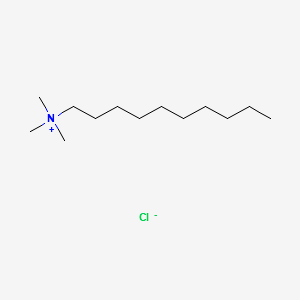 Decyltrimethylammonium chloride structure, CAS 10108-87-9