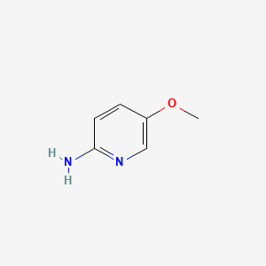 2-Amino-5-methoxypyridine structure, CAS 10167-97-2