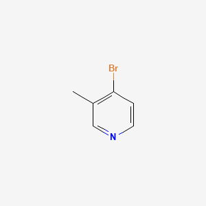 4-Bromo-3-methylpyridine structure, CAS 10168-00-0