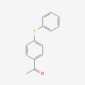 4-Acetyldiphenyl sulfide structure, CAS 10169-55-8