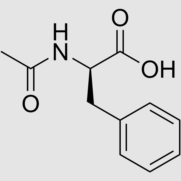 N-Acetyl-D-phenylalanine structure, CAS 10172-89-1