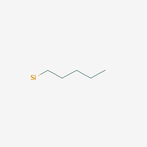 n-Pentylsilane structure, CAS 10177-98-7