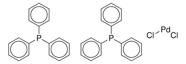 Bis(triphenylphosphine)platinum chloride structure, CAS 10199-34-5