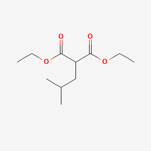 Diethyl isobutylmalonate structure, CAS 10203-58-4