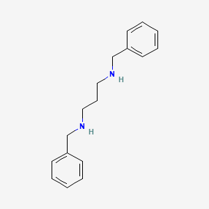 N,N'-Dibenzyl-1,3-propanediamine structure, CAS 10239-34-6