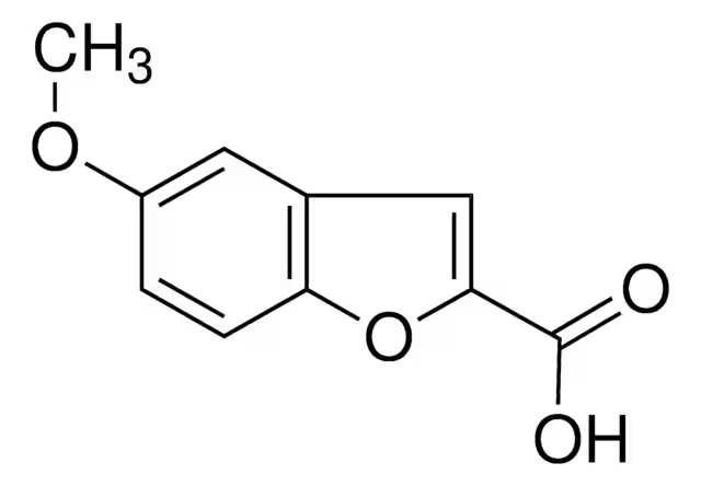 5-Methoxybenzofuran-2-carboxylic acid structure, CAS 10242-08-7