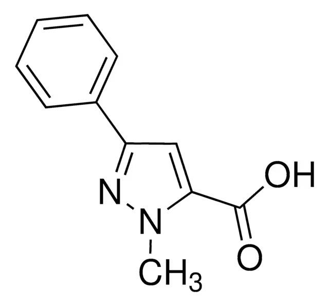 2-Methyl-5-phenyl-2H-pyrazole-3-carboxylic acid structure, CAS 10250-64-3