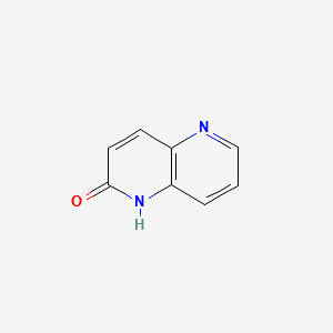 2-Hydroxy-1,5-naphthyridine structure, CAS 10261-82-2