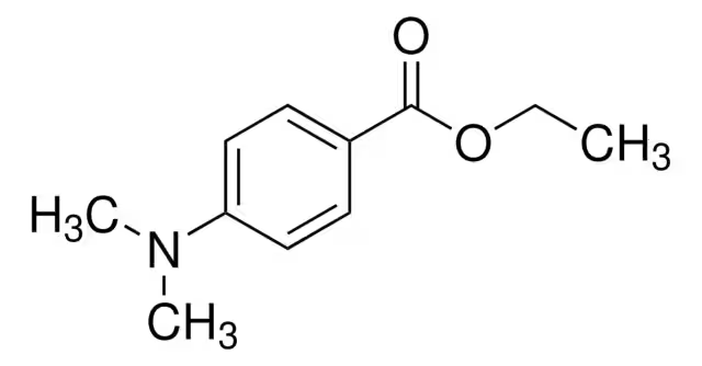 Ethyl 4-dimethylaminobenzoate structure, CAS 10287-53-3