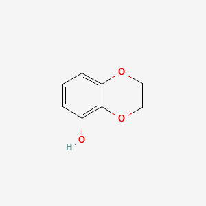 2,3-Dihydro-1,4-benzodioxin-5-ol structure, CAS 10288-36-5