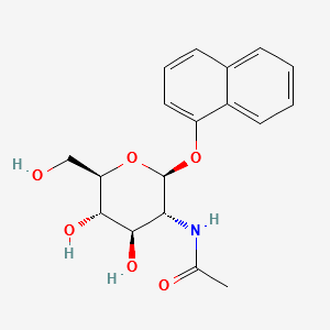1-Naphthyl-N-acetyl-beta-D-glucosaminide structure, CAS 10329-98-3